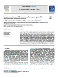 生態係統服務與美國雨水規劃:改善城市雨水決策的方法