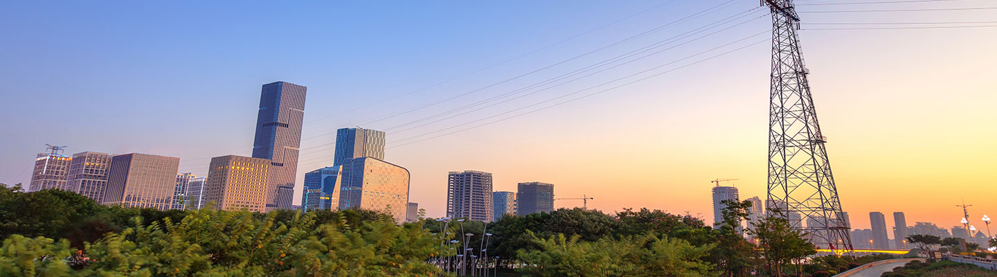 一個城市的電線信用iStock.com/rodho