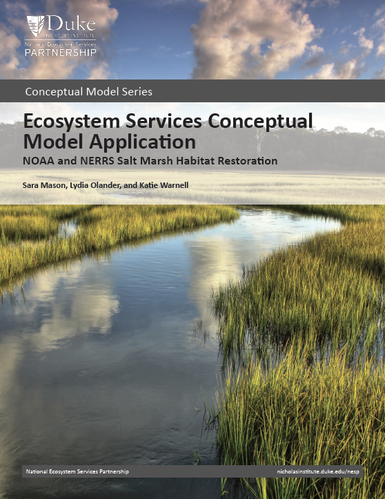 ESCM Application: NOAA and NERRS Salt Marsh Habitat Restoration